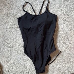 TA3 Lacey size 3x black swimsuit